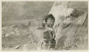 Image of Eskimo [Inughuit] child with baby on back